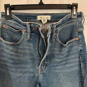 Madewell Curvy Perfect Vintage Women's Blue Jeans